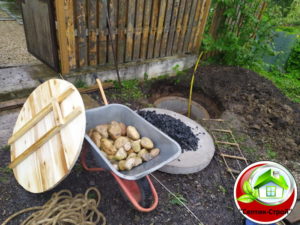 Чистка питьевого колодца в Бурцево